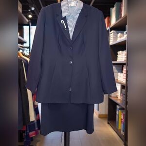 Style & Co. Navy 3 Piece Skirt Set